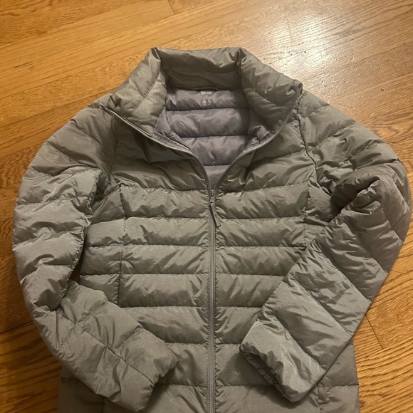 Uniqlo xs grey puffer brand new - Picture 2 of 12
